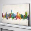 Gloucester Skyline Cityscape Art Print By Art Pause ...