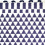 Navy And White Handwoven Rug, thumbnail 4 of 4