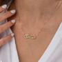 Personalised Infinity Name Necklace, thumbnail 1 of 8