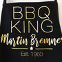 Personalised Barbecue King Apron, thumbnail 12 of 12