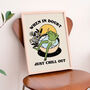 'When In Doubt' Positive Quote Frog Print, thumbnail 3 of 8