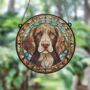 Spaniel Stained Glass Effect Suncatcher, thumbnail 2 of 6