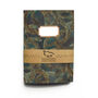Serpens Snake Print Plain Notebook, thumbnail 3 of 4