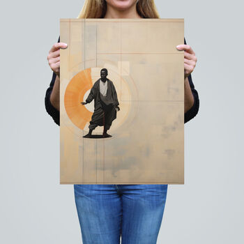 Qigong Serenity Mindful Wellness Wall Art Print, 2 of 6