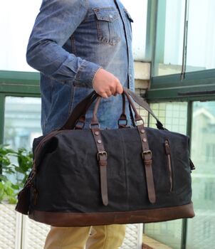 Canvas Holdall Duffel, 12 of 12