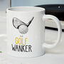 Novelty Funny And Rude 'Golf Wanker' Gift Mug, Golfer Dad Birthday Present, thumbnail 1 of 4