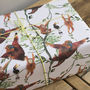 'Swinging Orangutans' Lux, Recycled Wrapping Paper Pack, thumbnail 1 of 8