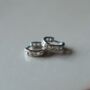 925 Silver Cuban Huggie Earring For Men, thumbnail 2 of 10