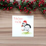 Jolly Puffin Christmas Card, thumbnail 1 of 6