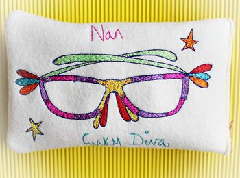 Personalised 'Funky Diva' Glasses Case, 6 of 12