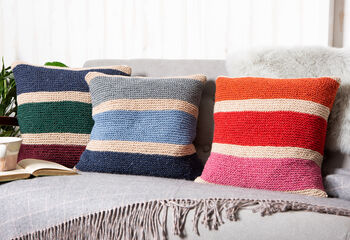 Rainbow Cushion Knitting Kit, 4 of 8