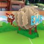 There's No One Like Ewe! 3D Pop Up Punny Sheep Animal Card! Fun Silly Cute Anniversary Card! Best Bday Card For Him And Her, thumbnail 6 of 8