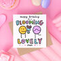 'Bloomimg Lovely Mum' Birthday Card, thumbnail 2 of 2