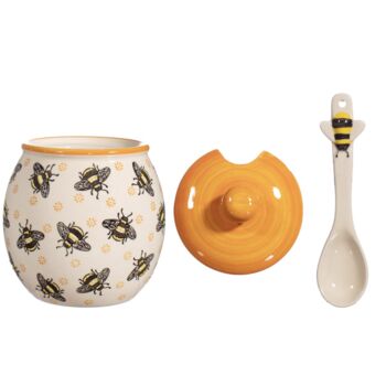 Busy Bee Honey Jar And Spoon, 5 of 5
