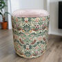 Dressing Table Stool In William Morris Strawberry Thief, thumbnail 1 of 3