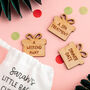 Personalised Little Bag Of Christmas Treat Tokens, thumbnail 2 of 2