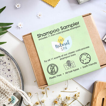 Shampoo Sampler Set 11 Mini Travel Shampoo Bars, 2 of 5