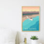 Go Flying Travel Poster Art Print, thumbnail 3 of 8