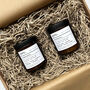 Apothecary 100% Essential Oil Massage Candle Gift Set #Two, thumbnail 1 of 5