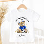 Personalised Scotland First World Cup Baby Grow, thumbnail 2 of 8