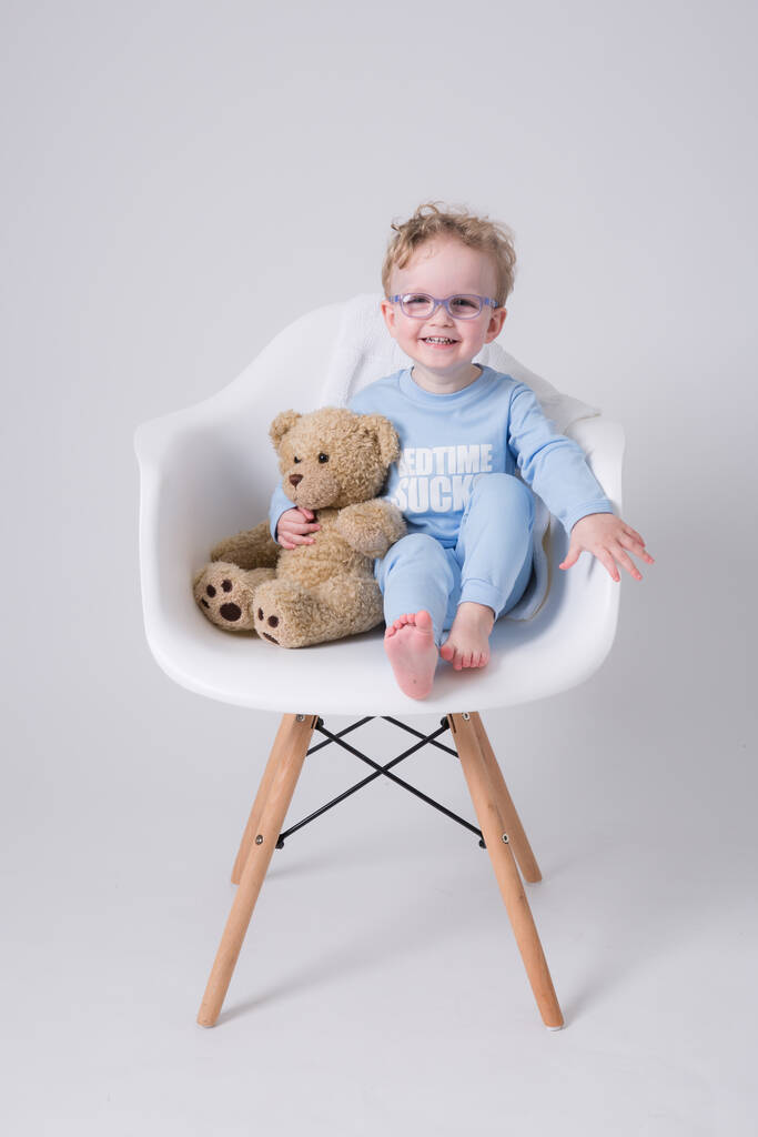 Bedtime Sucks! Blue Baby And Toddler Pyjamas By Snuglo™ Six Months To Five Years, 1 of 4