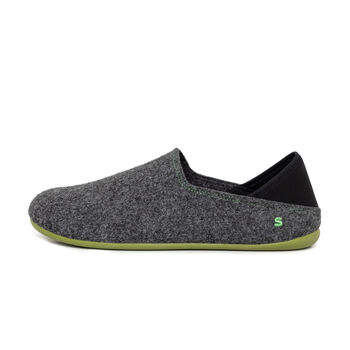 Snugtoes Men's Recycled Polyester Felt Slip On Slippers, 4 of 5