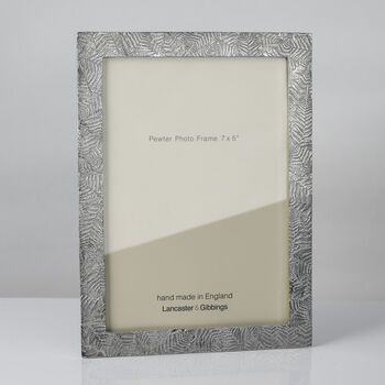 Foxworthy Cast Pewter Photo Frame, 6 of 8