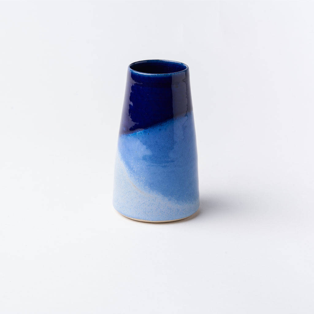 handmade blue ceramic bud vase by melisa dora ceramics ...