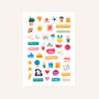Lifestyle And Celebration A5 Sticker Sheets, thumbnail 2 of 5