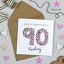 Leopard Love 90th Birthday Card, thumbnail 1 of 2
