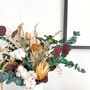 Cotton Preserved Flower Bouquet With Banksia Protea, thumbnail 3 of 5