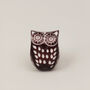 Resin Carved Owl Door Knobs Cupboard Drawer Handles, thumbnail 4 of 8
