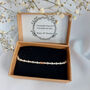 Sterling Silver 925 Milestone 30 40 50 60 70 80 90 Yellow Rose Gold Bead Birthday Bracelet, thumbnail 6 of 9