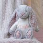 Personalised Blossom Beige Bunny Soft Toy, thumbnail 4 of 8