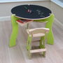 Child's Wooden Table And Chair Set, thumbnail 3 of 4