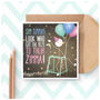 Sim Simma Funny Reggae Birthday Card Brother Sister Friend 30th 40th, thumbnail 1 of 6