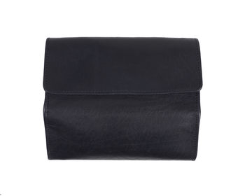 Leather Hanging Wash Bag, 11 of 12