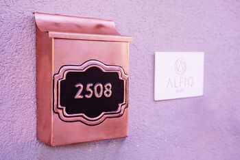 Handmade Copper Mailbox – Personalized Copper Letter Box, 5 of 5