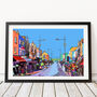 Camden High Street, North London Illustration Print, thumbnail 1 of 2