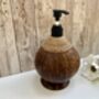 Natural Coconut Shell Soap And Lotion Dispenser, thumbnail 5 of 11