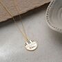 Personalised Piano Necklace With Name, thumbnail 1 of 11