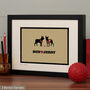 Personalised Boston Terrier Print For One Or Two Dogs, thumbnail 8 of 10