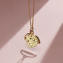 Confetti Birthstone Personalised Spinner Necklace, thumbnail 2 of 10
