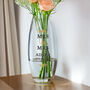 Personalised Wedding Bullet Vase For Couple, thumbnail 5 of 6