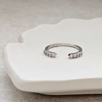 Open Cuff Diamond Ring, 4 of 8