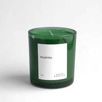 Palmyra French Cypress And Basil Scented Soy Candle, 2 of 4