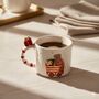 Handmade Christmas Bear Ceramic Mug, thumbnail 1 of 2
