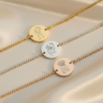 Custom Dog Memorial Bracelet, 3 of 8