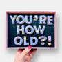 You're How Old?! Letterbox Cookies, thumbnail 1 of 8