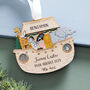 Noah's Ark First Christmas Hanging Decoration, thumbnail 3 of 3